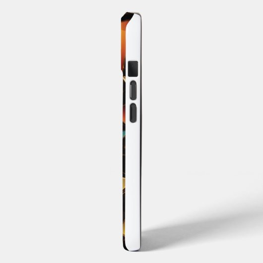 茶色の模様 Case-Mate iPhoneケース (裏面 / 左)