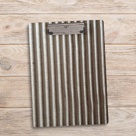 茶色の段おもしろいボール紙のテクスチャのクリップボード クリップボード