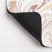 茶色の液体アクリル投げ マウスパッド (コーナー)