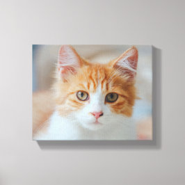 茶色の猫 | Zazzle_Growshop。 キャンバスプリント