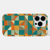 茶色の白と黒の青 Case-Mate iPhoneケース (裏面 (横))