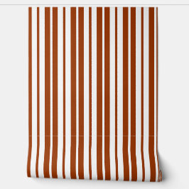 茶色の白の垂直ストライプ文字パターン 壁紙