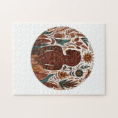 茶色の皮膚女性 ジグソーパズル (横)