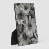 茶色の目のスーザン花 フォトプラーク (側面)