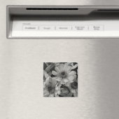 茶色の目のスーザン花 マグネット (インサイチュ (食洗機))