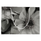 茶色の目のスーザン花 ラージペーパーバッグ (裏面)