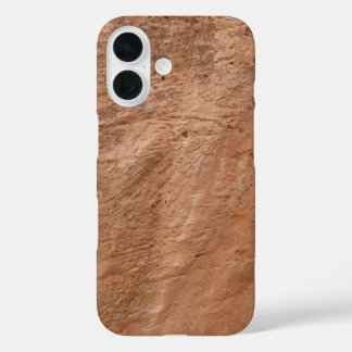茶色の石 岩 自然 iPhone 16ケース