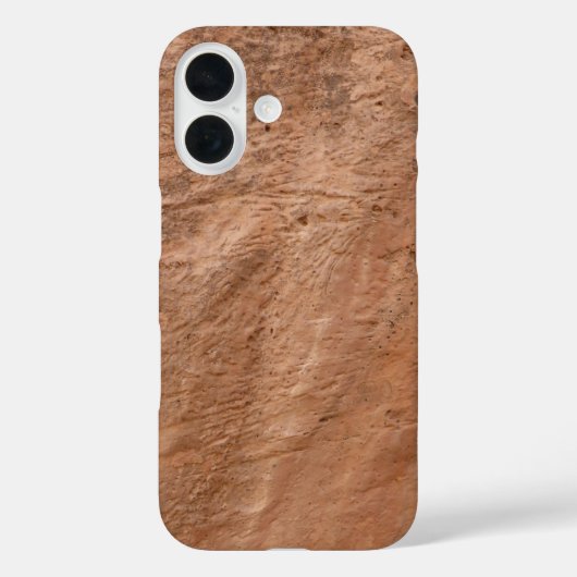 茶色の石 岩 自然 Case-Mate iPhoneケース (裏面)