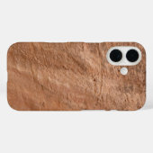 茶色の石 岩 自然 Case-Mate iPhoneケース (裏面 (横))