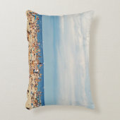 茶色の砂のビーチ アクセントクッション (正面(垂直))