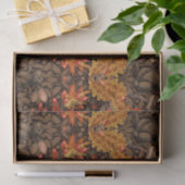 茶色の秋のうさぎ 薄葉紙 (ギフト)