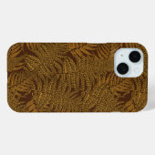 茶色の秋のシダ Case-Mate iPhoneケース (裏面 (横))
