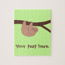 茶色の笑顔のナマケモノとハート鼻