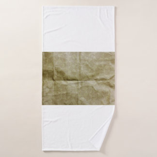 茶色の紙のしわ。紙バックグラウンド  バスタオル