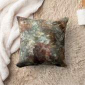 茶色の結晶の消音層 クッション (ブランケット)