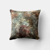 茶色の結晶の消音層 クッション (裏面)