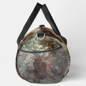 茶色の結晶の消音層 ダッフルバッグ (右)