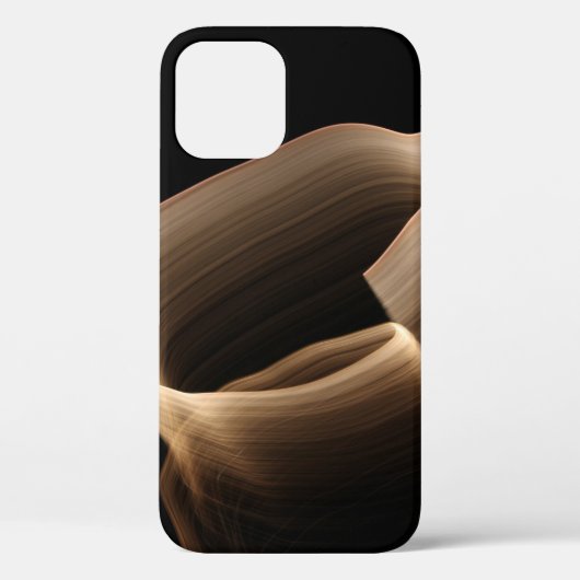 茶色の絹 Case-Mate iPhoneケース (裏面)