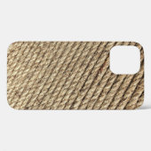 茶色の網代 Case-Mate iPhoneケース (裏面 (横))