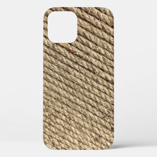 茶色の網代 Case-Mate iPhoneケース (裏面)