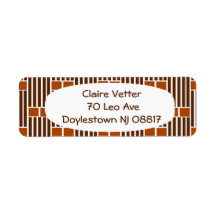 茶色の線とボックス