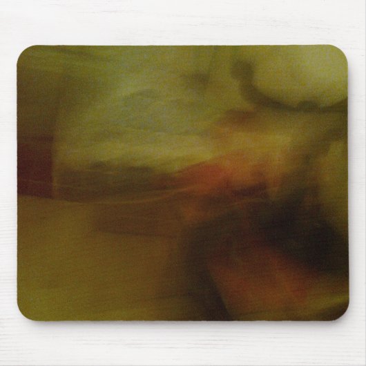 茶色の背ぼやけ景 マウスパッド (正面)