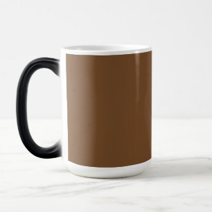 茶色の背景でデザインを強化 モーフィングマグカップ