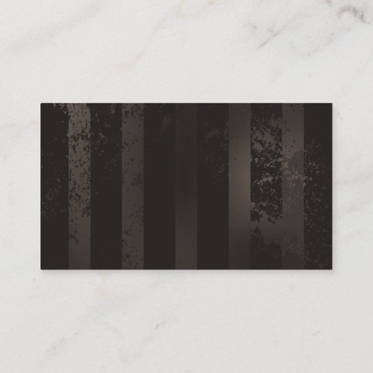 茶色の背景にスチームパンクストライプのトンボ アドバイスカード (裏面)