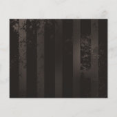 茶色の背景にスチームパンクストライプのトンボ チラシ (裏面)