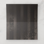 茶色の背景にスチームパンクストライプのトンボ ロイヤリティカード (内部開封)