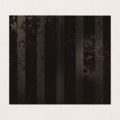 茶色の背景にスチームパンクストライプのトンボ 名刺 (内部フラット)