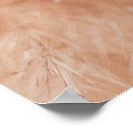 茶色の背景 ポスター (角)