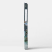 茶色の船の間に体の水上にいる女性 Case-Mate iPhoneケース (裏面 / 左)