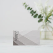 茶色の色合い 名刺 (スタンド正面)