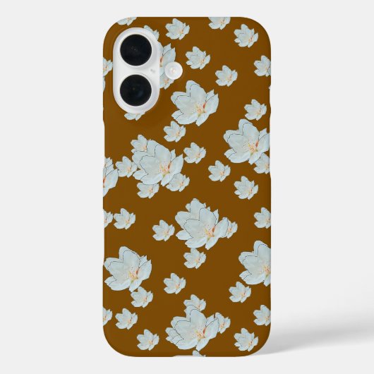 茶色の花 Case-Mate iPhoneケース (裏面)