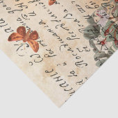 茶色の蝶のデコパージュティッシュペーパー 薄葉紙 (詳細)