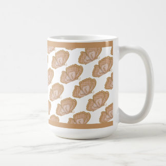 茶色の蝶コーヒーマグ コーヒーマグカップ