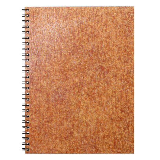 茶色の表面 ノートブック (正面)
