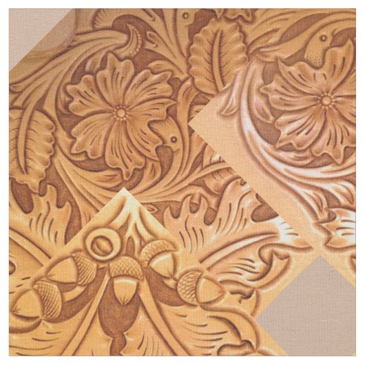 茶色の西素朴国の工具革 ファブリック (クローズアップ)