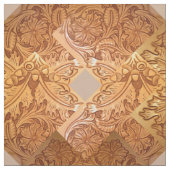 茶色の西素朴国の工具革 ファブリック (見本)