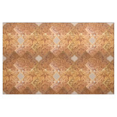 茶色の西素朴国の工具革 ファブリック (ファットクウォーター)