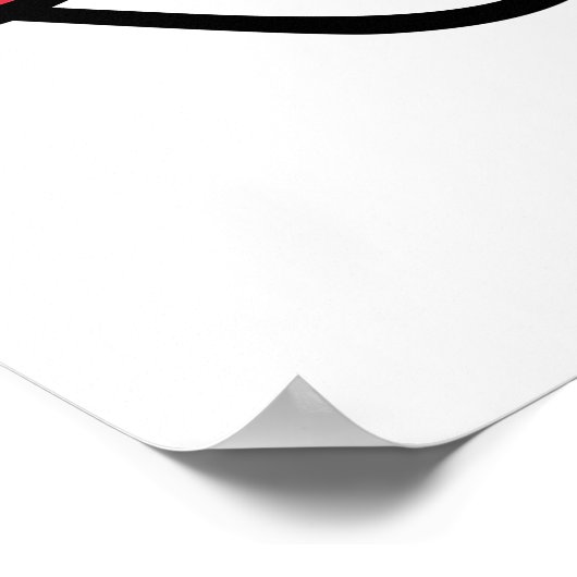 茶色の農業牛 ポスター (角)