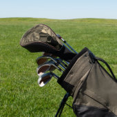 茶色の部分、円、丸い形？ ゴルフヘッドカバー (インサイチュ)