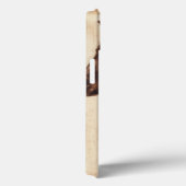 茶色の野生馬のプロフィール Case-Mate iPhoneケース (裏面 / 右)