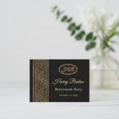 茶色の離れ除職パーティーの黄金 エンクロージャーカード (スタンド正面)