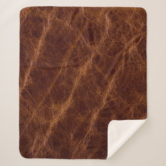 茶色の革のテクスチャー，テクスチャ，抽象芸術,acce シェルパブランケット (正面)