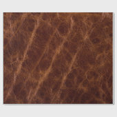 茶色の革のテクスチャー，テクスチャ，抽象芸術,acce ラッピングペーパー (フラット)
