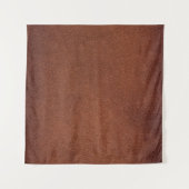 茶色の革のテクスチャ タペストリー (正面(横))