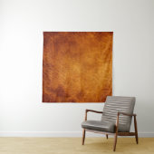 茶色の革のテクスチャ タペストリー (インサイチュ(横))