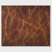 茶色の革の織物抽象，アート，人工，バック ラッピングペーパー (フラット)